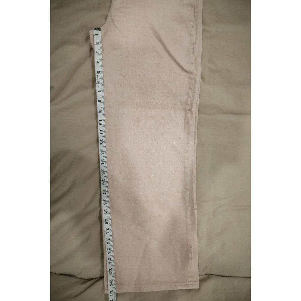 Rolla's Heidi High Rise Loose Straight Pink Jeans Womens Size 29 Barbie Denim - Picture 10 of 11